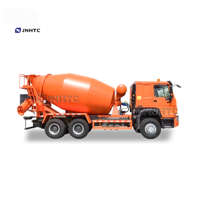 10 Wheeler 371hp 10m3 Concrete Mixer Truck Self Loading