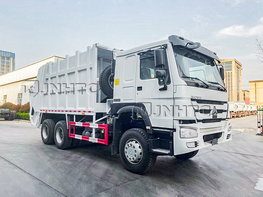 Sinotruck Howo 6x4 10 Wheels 16CBM Garbage Compactor Truck Hanging Bucket