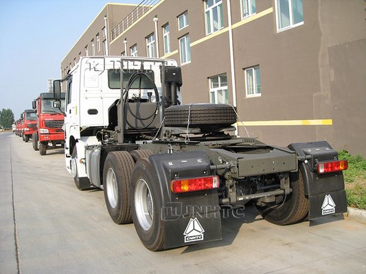 Euro2 10 Wheels 371 Right Truck Head HOWO Trailer Head 50Ton