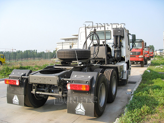 Euro2 10 Wheels 371 Right Truck Head HOWO Trailer Head 50Ton
