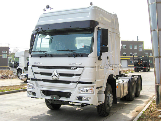 Sinotruk Howo 6x4 10 Wheels Compact Tractor Trailer Diesel Engine 371hp 420hp