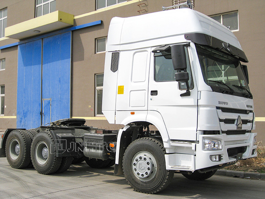 Sinotruk Howo 6x4 10 Wheels Compact Tractor Trailer Diesel Engine 371hp 420hp