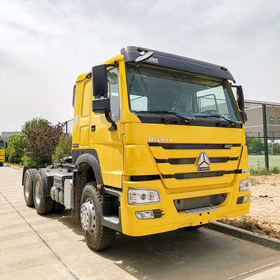 10wheels Howo Tractor Truck Head Sinotruk 371hp Tractor Truck