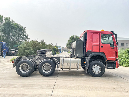 6x4 3.5 inch Euro2 Sinotruk Howo 371 Tractor Truck 10 Wheels Head Tractor