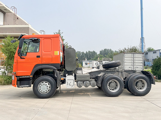 6x4 Prime Mover And Trailer Sino Howo Truck Tractor Head