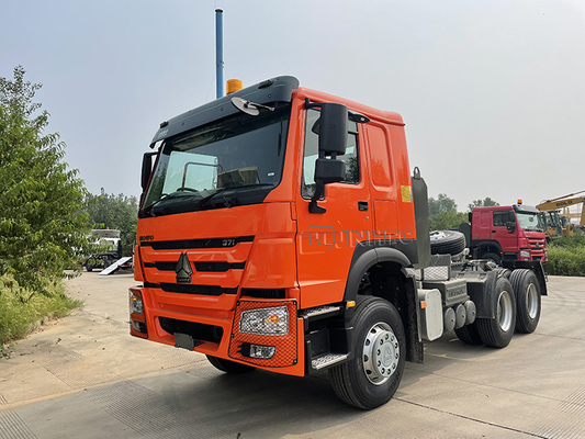 10 Wheels Howo 371 Tractor Head Prime Mover Trailer 6x4