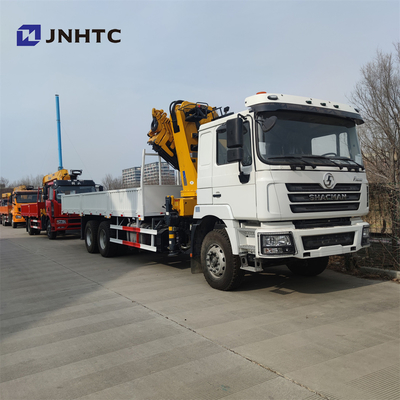 Shacman 8x4 F3000 12 Tons Truck Mounted Crane 4 straight arm 12 wheel