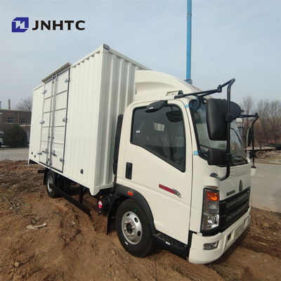 SINOTRUK HOWO LHD Box Truck Van Cargo Truck 6 Tons 116hp
