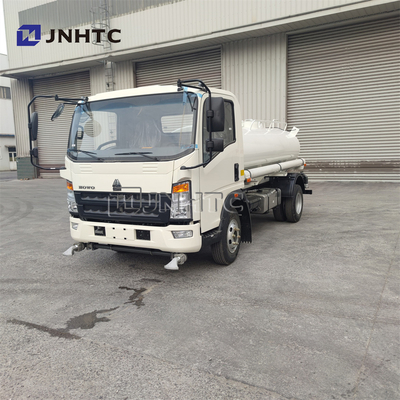 Light Duty Howo Stainless Steel Water Tank Truck 5000 Liters