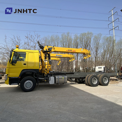 Sinotruk Crane Boom Truck 6x4 10 Wheels 12 Ton Straight Arm