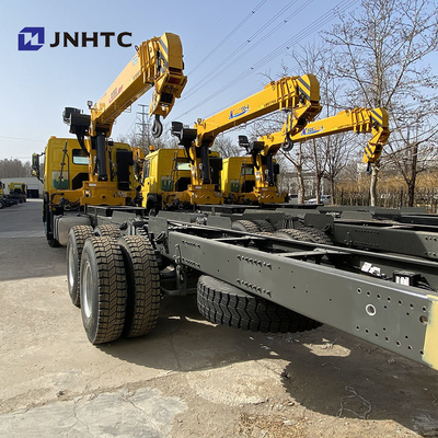 Sinotruk Crane Boom Truck 6x4 10 Wheels 12 Ton Straight Arm