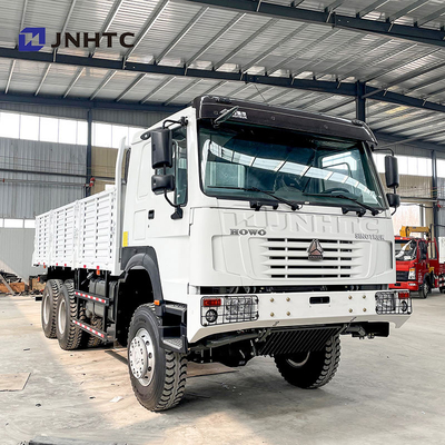 HOWO 371HP 6X6 4x4 Drive Cargo Truck Column Plate Dropside Gate