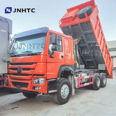 6x4 Sinotruk Howo 10 Wheeler Dump Truck 371hp Euro II Emission