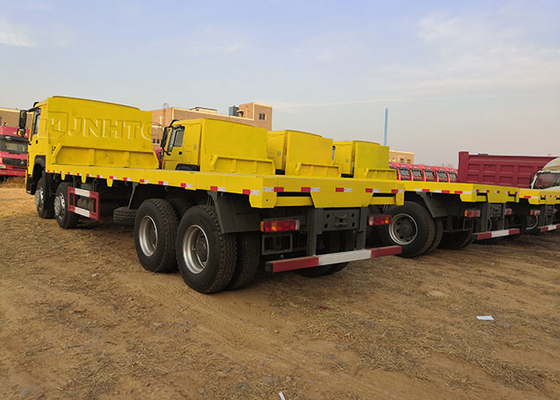 Sinotruk Howo 8x4 Heavy Duty Cargo Truck Electric 12 Wheel 420hp