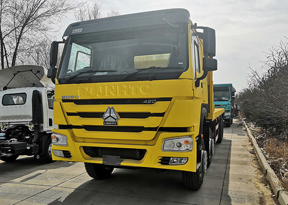 Sinotruk Howo 8x4 Heavy Duty Cargo Truck Electric 12 Wheel 420hp