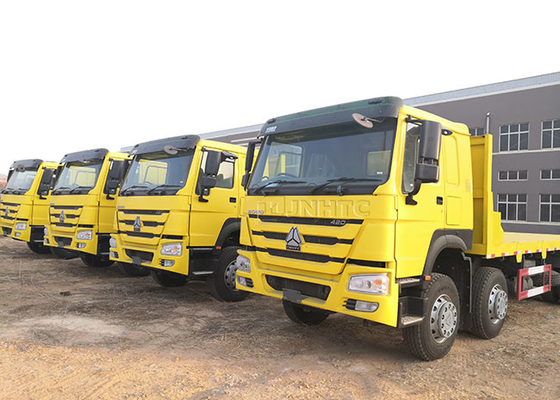 Sinotruk Howo 8x4 Heavy Duty Cargo Truck Electric 12 Wheel 420hp