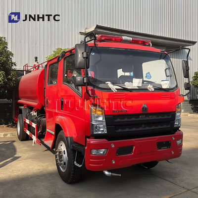 Manufacturer HOWO 4x2 5000L Water Tanker Fire Truck Fire Fighting Truck Equipment Fire Vehicle